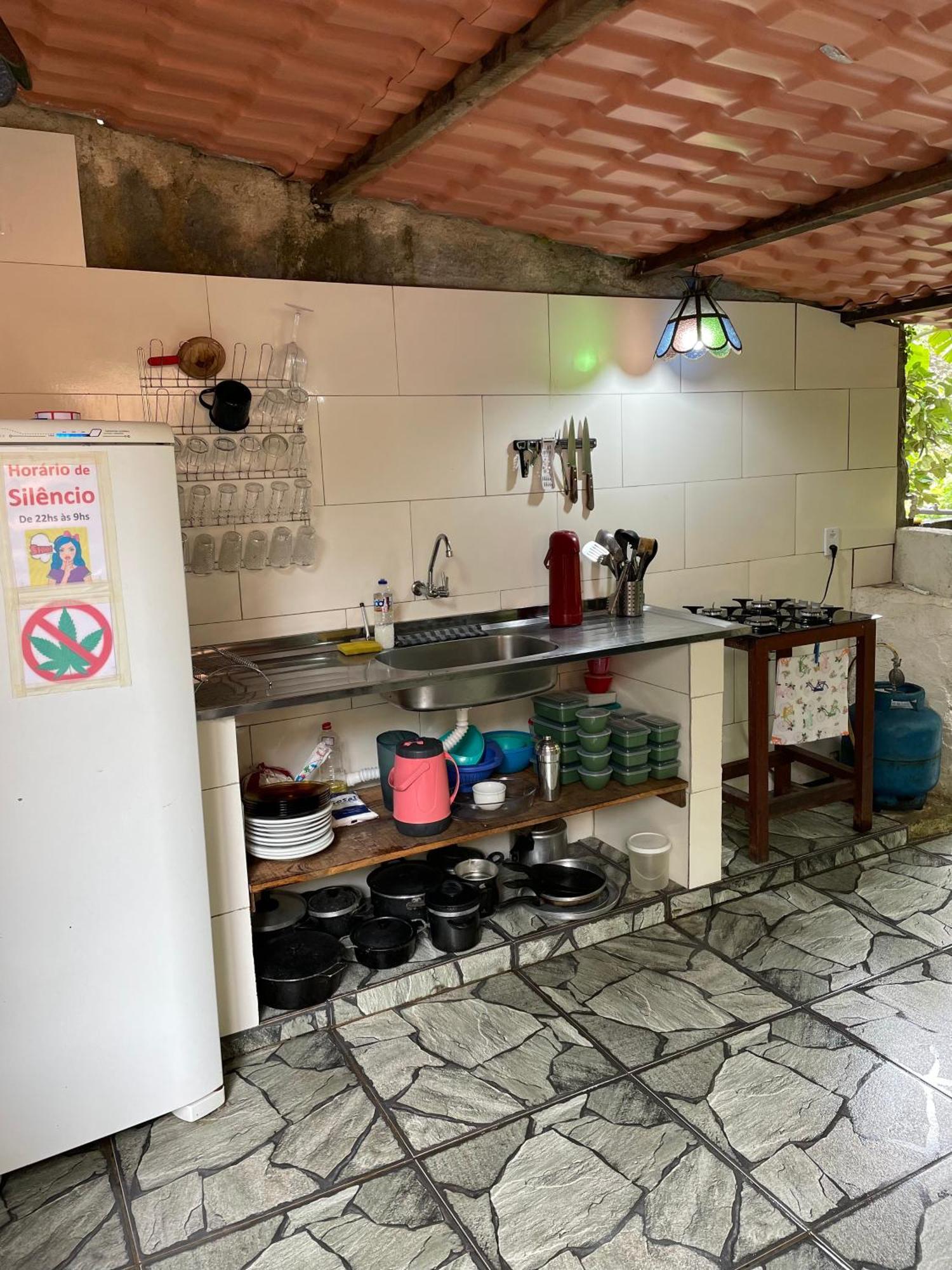 Ready Camp E Suites Da Cachoeira Иля Гранде Екстериор снимка